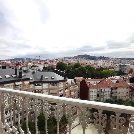 Espectaculares Vistas Mirador Alameda Con Garaje Apartman Ourense